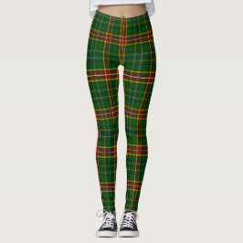 Irish County Donegal Tartan Plaid Leggings