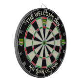 Irish County Down Ireland Dartboard Dartbord (Voorkant Links)