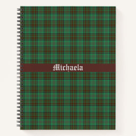 Irish County Dublin Tartan Notitieboek