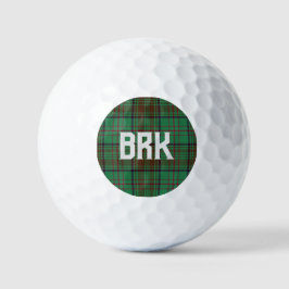 Irish County Dublin Tartan Personalized Golfballen
