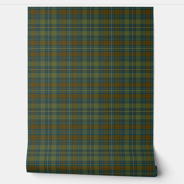 Irish County Kerry Tartan Plaid Behang (Afrollen)