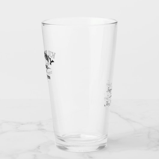 Irish County Kilkenny Ireland Personalized Text Glas (Links)