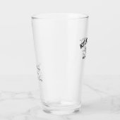 Irish County Kilkenny Ireland Personalized Text Glas (Rechts)