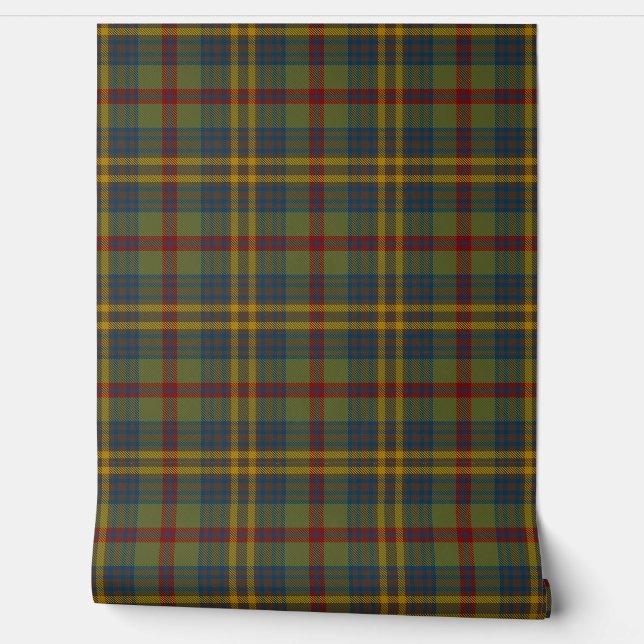 Irish County Limerick Tartan Plaid Behang (Afrollen)