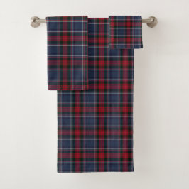 Irish County Louth Tartan Pset Bad Handdoek