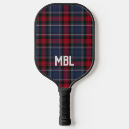 Irish County Louth Tartan Pset op persoonlijke tit Pickleball Paddle