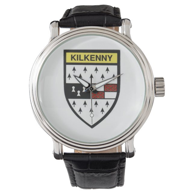 Irish County Mannen Watches Co. Kilkenny. Horloge (Voorkant)