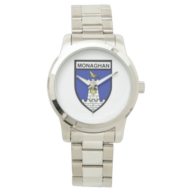 Irish County Mannen Watches Co. Monaghan Horloge (Voorkant)