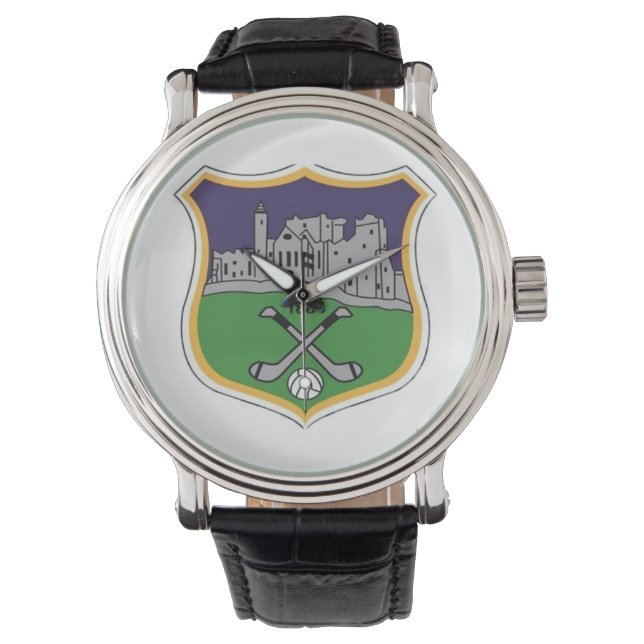 Irish County Mannen Watches Co. Tipperary. Horloge (Voorkant)