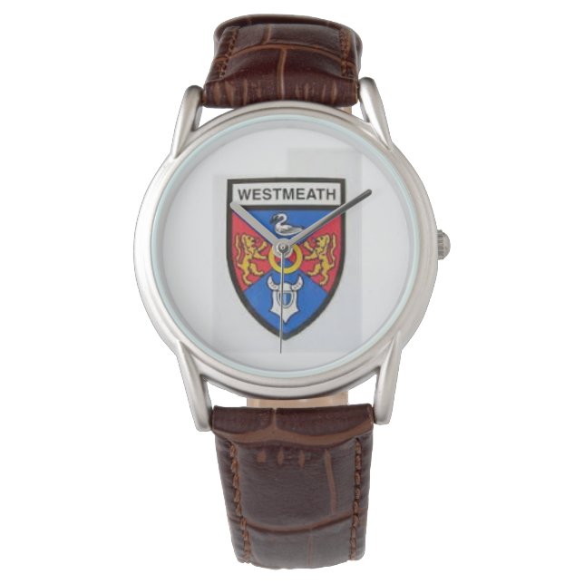 Irish County Mannen Watches Co. Westmeath. Horloge (Voorkant)