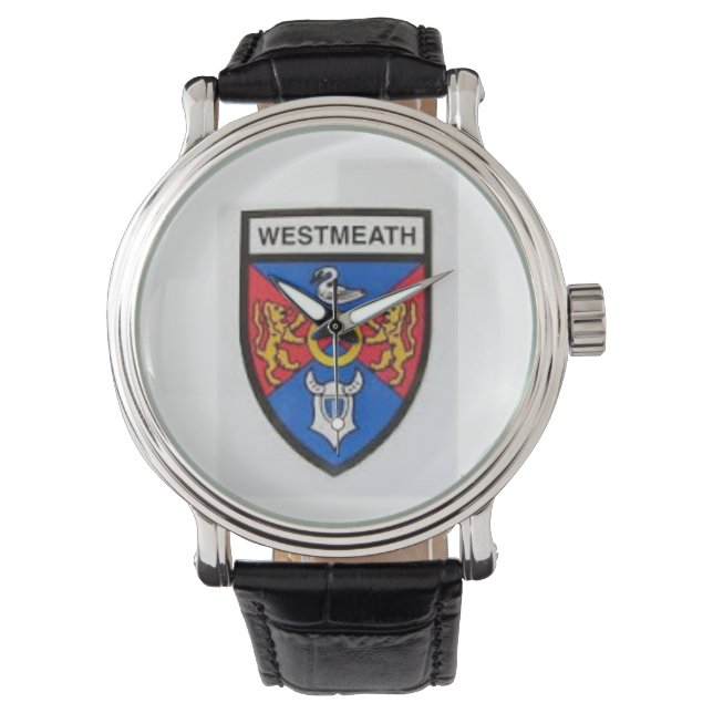 Irish County Mannen Watches Co. Westmeath. Horloge (Voorkant)