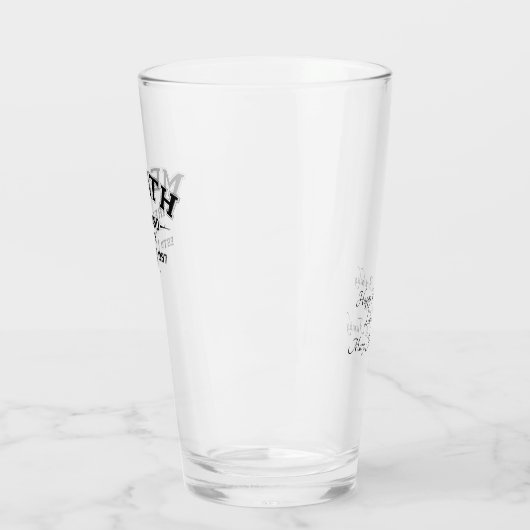 Irish County Meath Ireland Personalized Text Glas (Links)