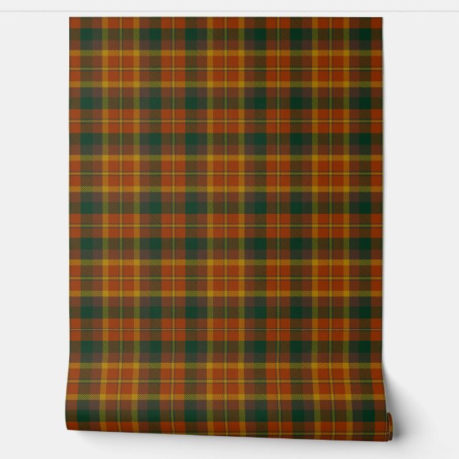 Irish County Monaghan Tartan Plaid Behang (Afrollen)