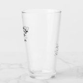 Irish County Offaly Ireland Persoonlijke tekst Glas (Links)