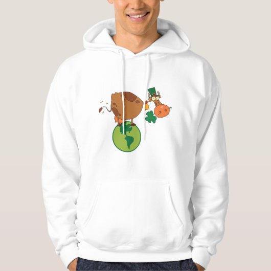 Irish Cow Hoodie (Voorkant)