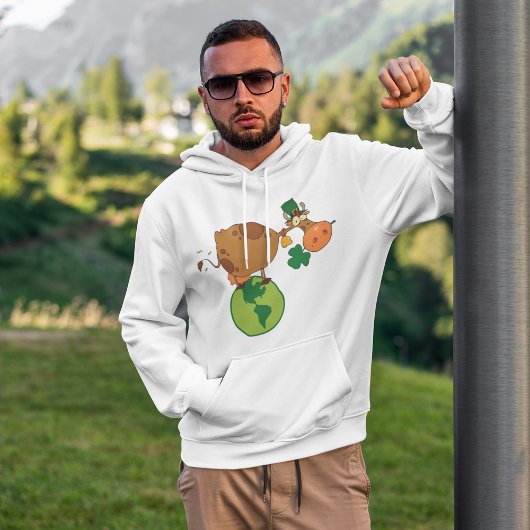 Irish Cow Hoodie