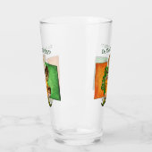 Irish Cowboy Gnome Do you voelt Lucky Glas (Links)