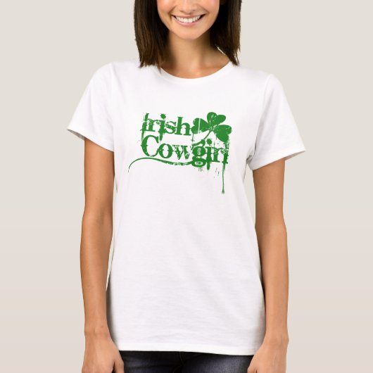 Irish Cowgirl T-shirt (Voorkant)