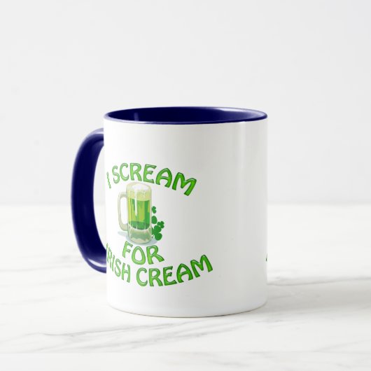 Irish Cream I Scream Mok (Voorkant links)