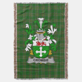 Irish Crombie Coat of Arms Family Crest Ireland I Deken
