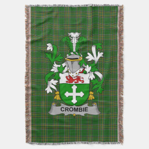Irish Crombie Coat of Arms Family Crest Ireland I Deken