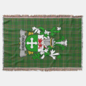 Irish Crombie Coat of Arms Family Crest Ireland I Deken (Voorkant)