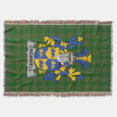 Irish Cromwell Coat of Arms Family Crest Ireland Deken (Voorkant)