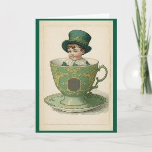 Irish Cup of Tea Wenskaart Kaart