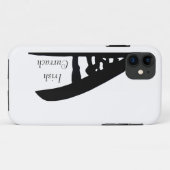 Irish Currach iPhone hoesje (Achterkant (horizontaal))