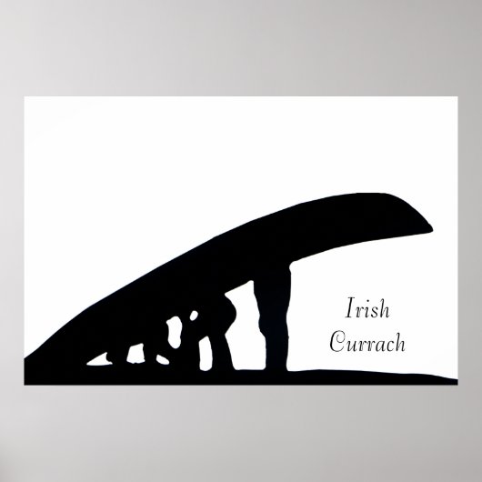 Irish Currach Poster (Voorkant)