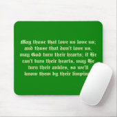 Irish Curse Mousepad Muismat (Met muis)