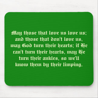 Irish Curse Mousepad Muismat