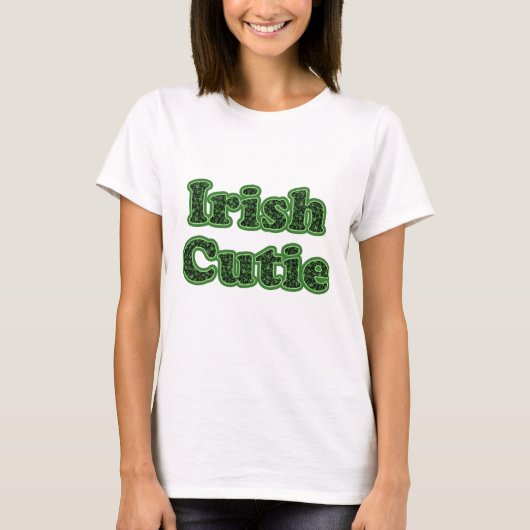 Irish Cutie Dames Spaghetti Top (Voorkant)
