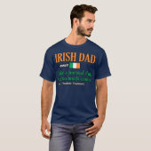 Irish Dad Definition Vaderdag Father T-shirt (Voorkant volledig)