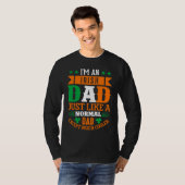 Irish Dad Like Normal Dad Except Much Cooler St Pa T-shirt (Voorkant volledig)