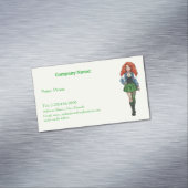 irish dall  magnetisch visitekaartje (Voorbeeld)