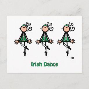Irish Dance Briefkaart