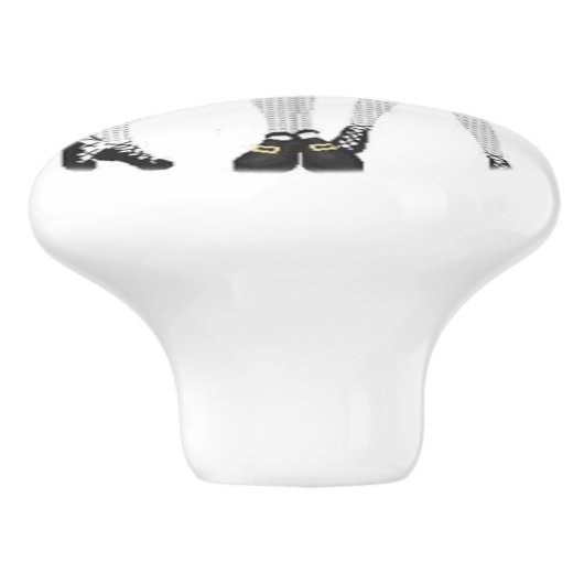 Irish Dance Drawer Pulls Keramische Knop (Zijkant)
