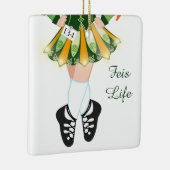 Irish Dance Feis Competition Feis Life Kerstmis Keramisch Ornament (Rechts)