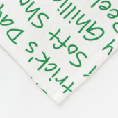 Irish Dance Fleece Deken (Hoek)