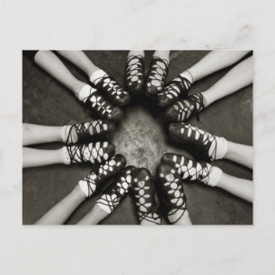 Irish Dance Ghillies Briefkaart