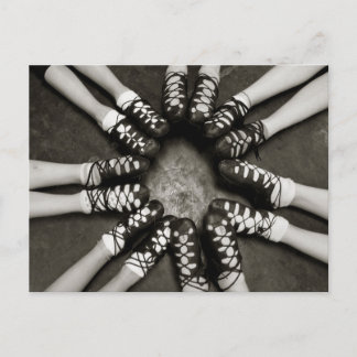 Irish Dance Ghillies Briefkaart