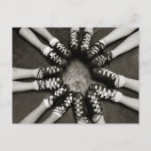 Irish Dance Ghillies Briefkaart (Voorkant)