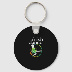 Irish Dance Girl Colors St Patricks Day Ceili Danc Sleutelhanger