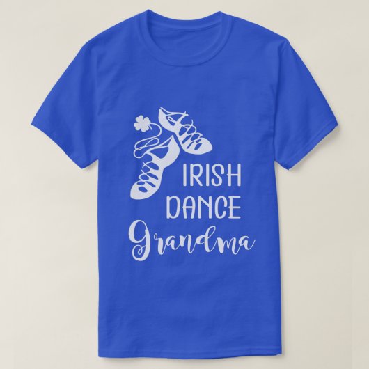 Irish Dance Grandma Grandmoeder Feis T-shirt (Design voorkant)