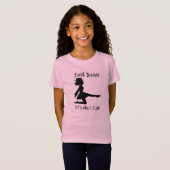 "Irish Dance: Het is wat ik doe!" Meisjes' T-Shirt (Voorkant volledig)