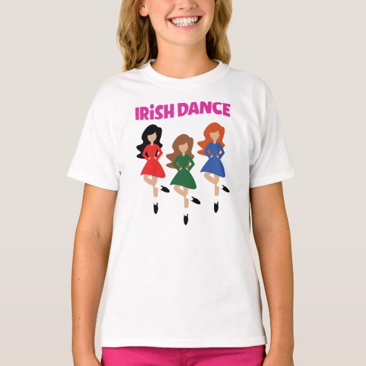 Irish Dance | Ierse dansers dansen T-shirt (Voorkant)