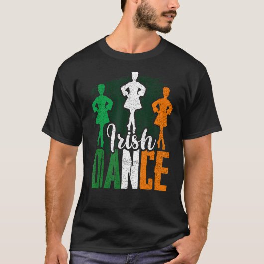 Irish Dance Ireland Dancing T-shirt (Voorkant)