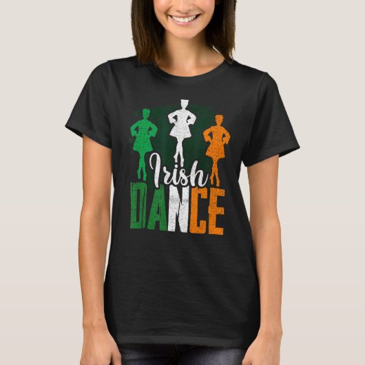 Irish Dance Ireland Dancing T-shirt (Voorkant)