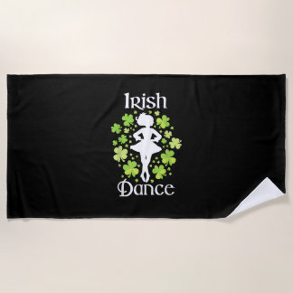 Irish Dance - Irish Dancer Ceili Reel Dance T-Shir Strandlaken